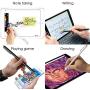 Dimples Excel Stylus Pens for Touch Screens Long Stylus Pen for Ipad Stylist Pens for Tablets Tablet Pen Cell Phone Stylus Tablet Stylus for Touch Screens