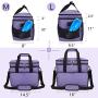 Teamoy Double Layer Dog Travel Bag with 2 Silicone Collapsible Bowls, 2 Food Carriers, 1 Water-Resistant Placemat, Pet Supplies Weekend Tote Organizer Teamoy Double Layer Dog Travel Bag with 2 Silicone Collapsible Bowls, 2 Food Carriers, 1 Water-Resistant Placemat, Pet Supplies Weekend Tote Organizer