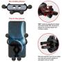 PEIPU Car Phone Mount，Vent Phone Holder Automatic Locking Universal Phone Mount for Car，Cell Phone Holder for All iPhone, Samsung, Android etc Smartphones
