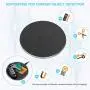 Wireless Charger, RATEL Qi-Certified 7.5W Wireless Charging Compatible with iPhone 11/11Pro/11Pro Max/Xs MAX/XR/XS/X/8Plus/8, 10W for Galaxy S10/S10 Plus/S10E/S9, 5W for All Qi Phones(No AC Adapter) Wireless Charger, RATEL Qi-Certified 7.5W Wireless Charging Compatible with iPhone 11/11Pro/11Pro Max/Xs MAX/XR/XS/X/8Plus/8, 10W for Galaxy S10/S10 Plus/S10E/S9, 5W for All Qi Phones(No AC Adapter)