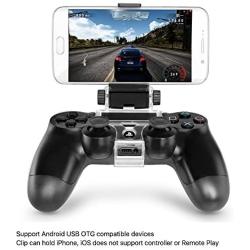 TNP PS4 Controller Phone Clip Holder Clamp Mount Bracket for Sony Playstation 4 PS4 Dual Shock Wireless Controller [Playstation 4]