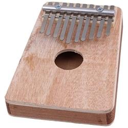 Yibuy 10 Keys Wood Thumb Piano Kalimba Mbira Likembe Sanza