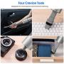 Brigii Mini Vacuum, Air Duster and Hand Pump 3 in 1, Small Cordless Handheld Vacuum, USB Rechargeable, Easy to Clean Desktop, Keyboard, Drawer, Car Interior and Other Crevices, Small Spaces -Y120 Pro