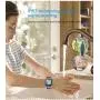 Waterproof GPS Smart Watch, Laxcido 4G Video Phone Call Real-time Tracking Camera SOS Alarm Geo-Fence Touch Screen Monitoring Health Steps Flashlight Anti-Lost GPS Tracker Watch (Pink)