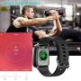 Willful Smart Watch for Men Women 2020 Version IP68 Waterproof, Fitness Tracker Heart Rate Monitor Sport Digital Watch, Smartwatch for Android Phones and iOS Phones Compatible iPhone Samsung (Black)