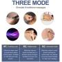 Pulse Neck Massager Cordless, Portable Electric Smart Electronic Neck Relax Massage Equipment with Heat, 3 Modes, 15 Speeds for Home Travel Airplane Office, Gifts for Men Women Dad Mom Friend, Blue