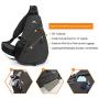 NEVO RHINO Sling Bag Waterproof Large Shoulder Chest Laptop Bagpack Men Women Riding/Running/Travel Hiking Daypack Crossbody