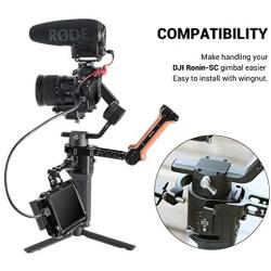 SMALLRIG Adjustable Wooden Handle Hand Grip for DJI Ronin SC Gimbal – BSS2413