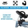 Mobility Phone Grip, Cell Phone Holder for Walkers Wheelchairs and Scooters