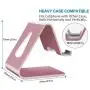 COOLOO Cell Phone Stand,【2 Pack】 Mobile Phone Anti-Skid Holder, Cradle, Dock Compatible Android Smartphone, Phone 11 Pro Xs Max Xr X 8 7 6 6s Plus 5s, Accessories Desk - Rose Gold COOLOO Cell Phone Stand,【2 Pack】 Mobile Phone Anti-Skid Holder, Cradle, Dock Compatible Android Smartphone, Phone 11 Pro Xs Max Xr X 8 7 6 6s Plus 5s, Accessories Desk - Rose Gold