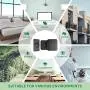 Wireless Doorbell, AVANTEK Mini Waterpoof Door Bell Kit Operating at 1000 Feet with 52 Chimes, 5 Volume Levels and LED Flash, Doorbell Chime with CD Quality Sound, Easy Setup