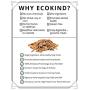 EcoKind Pet Treats All-Natural Premium 1-4 Inch Bully Stick Bites for Dogs | 16 Oz. Bag | Delicious Protein Rich Dog Chews