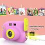 Mansso Kids Camera 1080P HD Digital Camera for Kids with 2 Inch IPS Screen and 16GB SD Card,Mini Rechargeable and Shockproof Camera Creative DIY Camcorder for 3-10 Years Boys Girls Gift