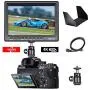 Neewer F100 7-inch 4k 1280x800 IPS Screen Camera Field Monitor with 1 Mini HDMI Cable for BMPCC,AV Cable for FPV, 16:10 or 4:3 Adjustable Display Ratio for DSLR and Camcorder(Battery NOT Included) Neewer F100 7-inch 4k 1280x800 IPS Screen Camera Field Monitor with 1 Mini HDMI Cable for BMPCC,AV Cable for FPV, 16:10 or 4:3 Adjustable Display Ratio for DSLR and Camcorder(Battery NOT Included)