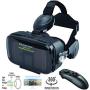 VR Headset Virtual Reality Headset 3D Glasses with 120°FOV, Anti-Blue-Light Lenses, Stereo Headset, for All Smartphones with Length Below 6.3 inch Such as iPhone & Samsung HTC HP LG etc. VR Headset Virtual Reality Headset 3D Glasses with 120°FOV, Anti-Blue-Light Lenses, Stereo Headset, for All Smartphones with Length Below 6.3 inch Such as iPhone & Samsung HTC HP LG etc.