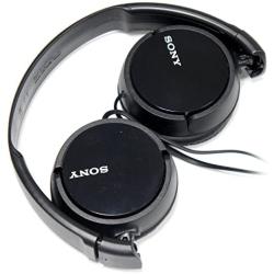 SONY Over Ear Best Stereo Extra Bass Portable Headphones Headset for Apple iPhone iPod / Samsung Galaxy / mp3 Player / 3.5mm Jack Plug Cell Phone (Black) …