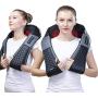Shiatsu Neck Back Shoulder Massager - Electric Neck and Back Massager with Heat, Deep Tissue 3D Kneading Massage Pillow for Leg, Body Muscle Pain Relief, Used for Home, Office, and Car