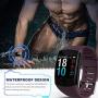 LEKOO Fitness Tracker - Activity Tracker with Step Counter - Waterproof SmartWatch with Heart Rate Monitor - Fit Watch Sleep Monitor Step Counter for Android & iPhone