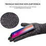 TRENDOUX Winter Gloves for Men and Women - Upgraded Touch Screen Anti-Slip Silicone Gel - Elastic Cuff - Thermal Soft Wool Lining - Knit Stretchy Material