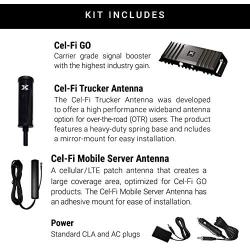 Cel-Fi GO RV | Mobile Cellular Signal Booster for RVs, Vanlifers, and Adventure Vehicles | Approved for use on All Major US Carriers