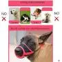 Heele Dog Muzzle Nylon Soft Muzzle Anti-Biting Barking Secure,Mesh Breathable Pets Mouth Cover for Small Medium Large Dogs 4 Colors 4 Sizes Heele Dog Muzzle Nylon Soft Muzzle Anti-Biting Barking Secure,Mesh Breathable Pets Mouth Cover for Small Medium Large Dogs 4 Colors 4 Sizes