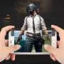 Aoile Mobile Phone Metal Gaming Trigger Fire Button Handle for L1R1 Shoot Controller PUBG Black Aoile Mobile Phone Metal Gaming Trigger Fire Button Handle for L1R1 Shoot Controller PUBG Black