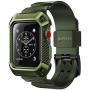 Apple Watch 3 Case 38mm, SUPCASE [Unicorn Beetle Pro] Rugged Protective Case with Strap Bands for Apple Watch Series 3 2017 Edition [38mm, Compatible with Apple Watch 38mm 2015 2016 ] (DarkGreen)