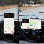 JunDa Phone Holder for Car Universal Smartphone Car Air Vent Mount Holder 360-Degree Rotation  Compatible with  4 to 7 inch Cell Phone