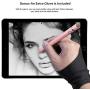 Active Stylus Compatible with Apple iPad, Homagical Stylus Pen for Touch Screens, Rechargeable Capacitive 1.5mm Fine Point iPad Pen Tablets Stylus with Pen Bag/Anti-friction Glove