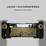 Gamogo Dual Thorn Gamepad PG-9167 Game Wireless Controller 380mAh BT4.0 Detachable Plug & Play Joypad with Audio Module Joystick Compatible with Android/iOS TV Game (NOT Compatible with iOS 13.4)