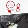 Universal Cell Phone Lanyard Case, Silicone Neck Strap Smartphone Case for iPhone Xs Max XR X 8 7 6S Plus Samsung Galaxy S10 S9 S8 Note 9 Pixel 3 XL, Phone Tie Series (White)