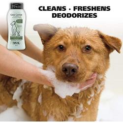 Wahl Odor Control Shampoo for Dogs & Pets - Eucalyptus & Spearmint Animal Deodorizer for Cleaning & Freshening – 24 Oz (820003A)