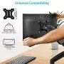 MOUNTPRO Single Monitor Desk Mount - Articulating Gas Spring Monitor Arm, Removable VESA Mount Desk Stand with Clamp and Grommet Base - Fits 13 to 27 Inch LCD Computer Monitors, VESA 75x75, 100x100 MOUNTPRO Single Monitor Desk Mount - Articulating Gas Spring Monitor Arm, Removable VESA Mount Desk Stand with Clamp and Grommet Base - Fits 13 to 27 Inch LCD Computer Monitors, VESA 75x75, 100x100