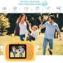 Kids Camera Portable Mini 2 Screen Digital Camera 20MP Dual Lens Video Camera DV Camcorder with 32G