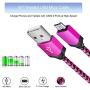 Android Charger Micro USB Cable,4 Kit Single Port Wall Charger Block with 6ft Fast Charging Nylon Cord Compatible Samsung Galaxy A10s S7 Edge S6 J8 J7 Note 5,LG K50S K20 K30,Moto G5 Plus E4 G6 Play