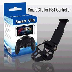 Alician Mobile Phone Smart Clip Clamp Holder Stand Bracket for PS4 Game Controller