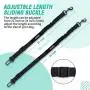 COOYOO Dog Seat Belt,2 Pack Pet Car Seat Belts Adjustable Heavy Duty & Elastic Vehicle Dog Safety Belt Harness for Travel Daily Use - Compatible with Any Pet Harness COOYOO Dog Seat Belt,2 Pack Pet Car Seat Belts Adjustable Heavy Duty & Elastic Vehicle Dog Safety Belt Harness for Travel Daily Use - Compatible with Any Pet Harness