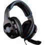 SADES SA810 PlayStation 4 Xbox One S Stereo Headset Over-Ear Gaming Headphones with Microphone for PC PS4 Xbox one iPad Mobile Tablet Mac (Black & Blue)