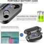 TOZO T10 Bluetooth 5.0 Wireless Earbuds with Wireless Charging Case IPX8 Waterproof TWS Stereo Headphones in Ear Built in Mic Headset Premium Sound with Deep Bass for Sport Black(Renewed)