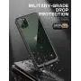 Supcase Unicorn Beetle Style Series Case Designed for Iphone 11 Pro Max 6.5 Inch (2019 Release), Premium Hybrid Protective Clear Case (Black)
