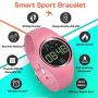 Simple Fitness Tracker [IP68 Swim Waterproof & No APP Need] Walking Pedometer Watch Step Counter with Vibration Alarm Clock/Calorie Burned/Distance/Alarm/Stopwatch for Kids Women Men