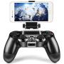 ICESPRING Phone Clip Holder Clamp Mount Stand Bracket for Playstation 4 Slim Pro PS4 Wireless Controller
