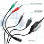 GM-1 Gaming Headset Compatible New PS4 PC Tablet Cellphone, Stereo LED Backlit Headphone with Mic by AFUNTA-Red