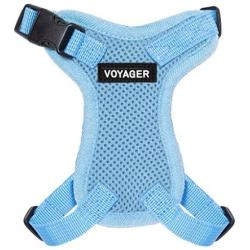 Voyager Step-In Lock Pet Harness – All Weather Mesh, Adjustable Step In Harness for Cats and Dogs by Best Pet Supplies