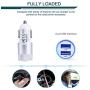 Car Charger, Ailkin 3.4a Portable Dual Port USB Cargador Carro Fit Lighter Spot Socket Adapter for iPhone 11 Pro Max 11 Pro 11 X XR XS Max 8 Plus 7s 6s, iPad, Tablet, Samsung Galaxy Note 10+ S10 Plus