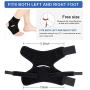 Haofy Ankle Brace Wrap, Adjustable Compression Ankle Support for Man and Woman Foot Stabilizer with Elastic Straps Extra for Sports Protection, Plantar Fasciitis, Sprain Recovery, Chronic Ankle Strain