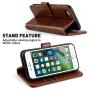 MONASAY iPhone 7 Wallet Case/iPhone 8 Wallet Case/iPhone SE 2020 Case,4.7-inch, [Glass Screen Protector Included] Flip Folio Leather Cell Phone Cover with Credit Card Holder for Apple iPhone 7/8/SE2