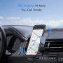 [The First Real Auto-Clamping] Car Mount, Hands Free Car Phone Holder for Air Vent, Cellphone Cradle for Smartphone Compatible with iPhone 11 Pro Max/Xs Max/XR/X /8 Plus Samsung Galaxy Note