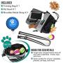 PetAmi Dog Treat Pouch | Dog Training Pouch Bag with Waist Shoulder Strap, Poop Bag Dispenser and Collapsible Bowl | Treat Training Bag for Treats, Kibbles, Pet Toys | 3 Ways to Wear