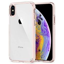 Spigen Ultra Hybrid Designed for Apple iPhone Xs Case (2018) / Designed for Apple iPhone X Case (2017) - Rose Crystal